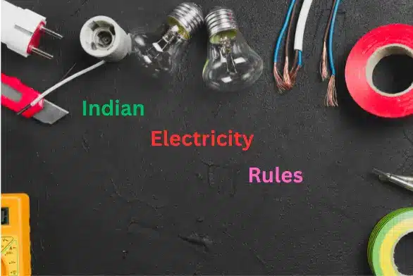 indian electricity rules