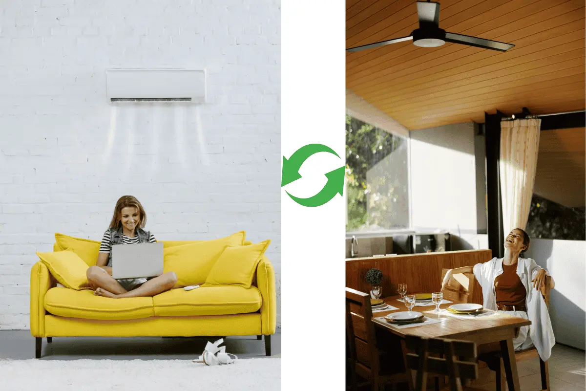 air conditioners vs fans best compare