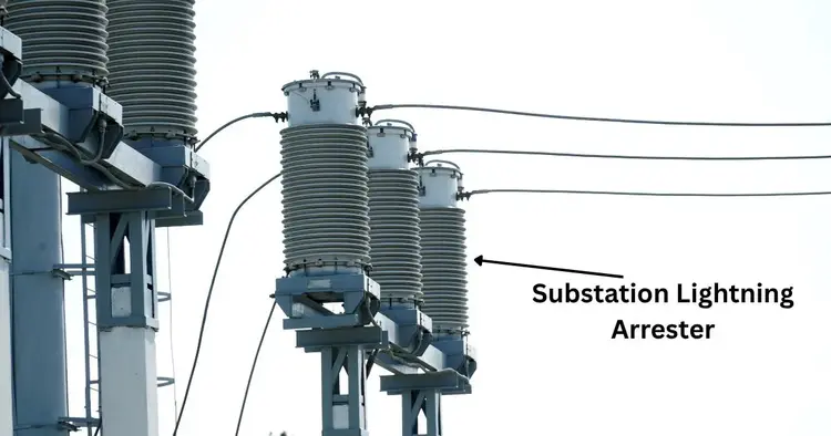 which type of lightning arrester used in substation