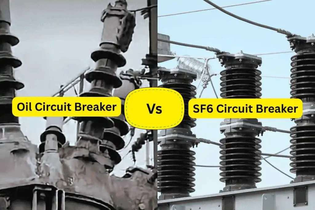 oil vs sf6 gas breakers